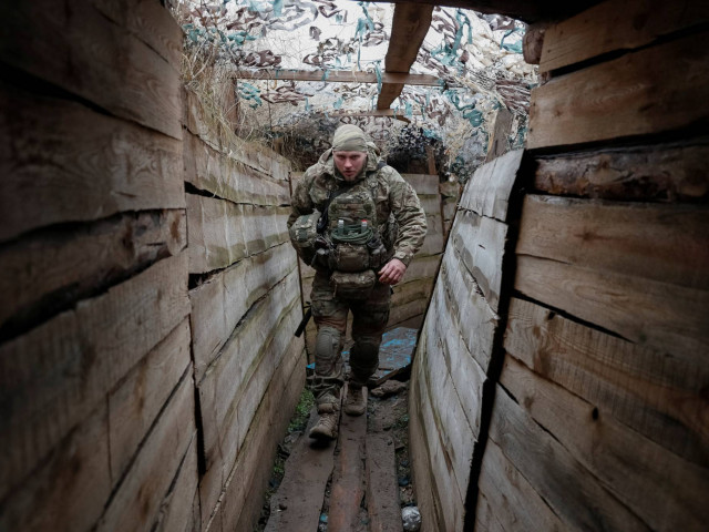 Животът на фронта в Източна Украйна