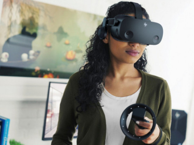 HP и Microsoft представиха новото поколение геймърски VR шлем