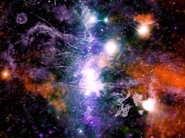 Неизвестни досега структури са открити в центъра на Млечния път