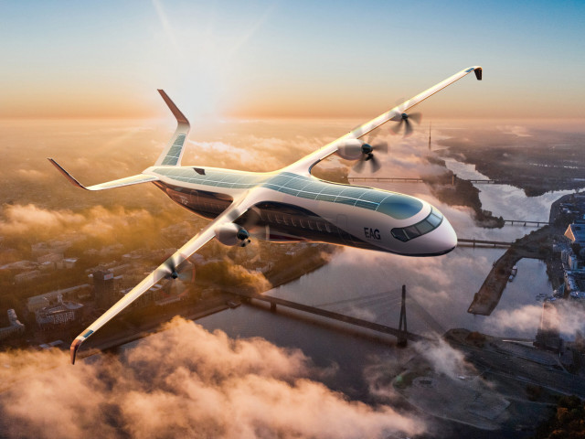 Авиолайнер на водород ще излети в Обединеното кралство