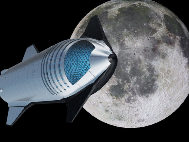 SpaceX спечели договор за изпращане на астронавти на Луната