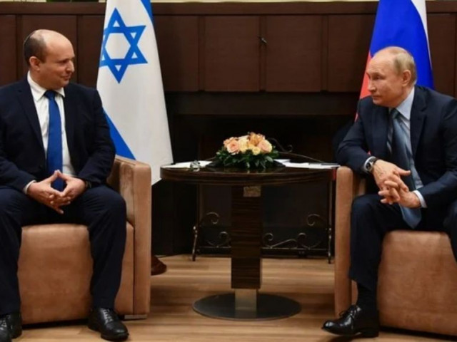 Изненадваща среща на Нафтали Бенет с Путин в Москва